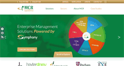 Desktop Screenshot of mcr-systems.co.uk